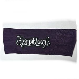 Korpiklaani Headband purple hand made
